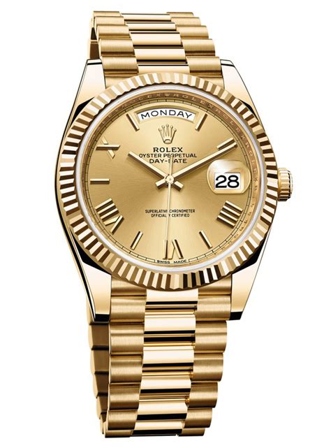 rolex day date or jaune|Rolex Day-Date yellow gold.